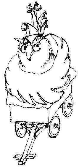 Motivwagen der Musterschule